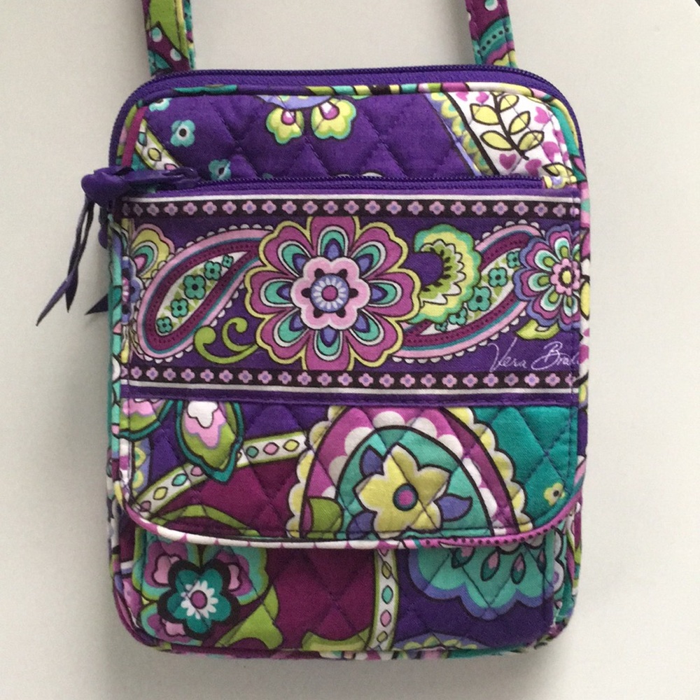 Vera Bradley Crossbody Purse- Heather